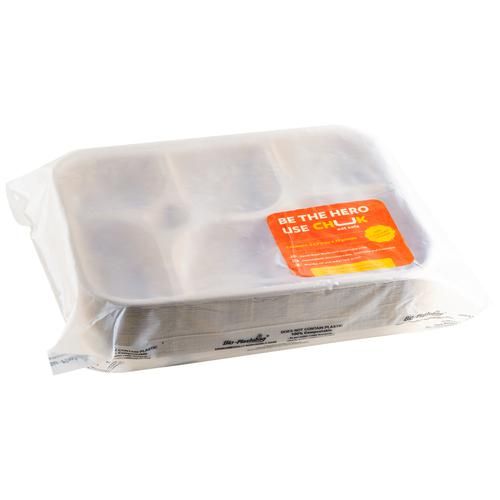 Chuk Disposable Meal Plate - 5 Compartment, 25 pcs  
