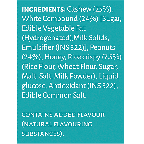 Open Secret White Chocolate Cashew Nutty Cookies, 75 g  