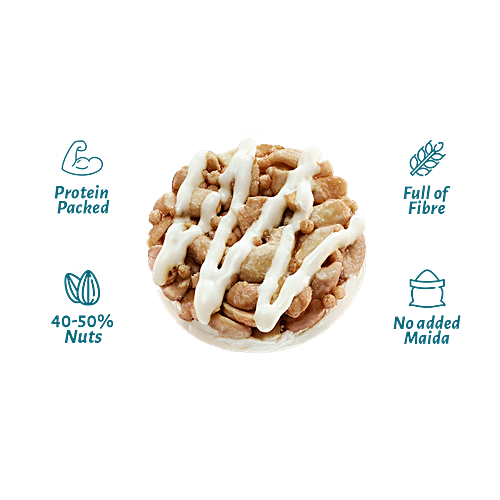 Open Secret White Chocolate Cashew Nutty Cookies, 75 g  