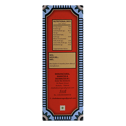 Chaika Bombay Cutting Instant Masala Tea Premix, 140 g (10 Sachets x 14 g Each)