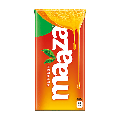Maaza Mango Fruit Drink, 150 ml (Pack of 10)
