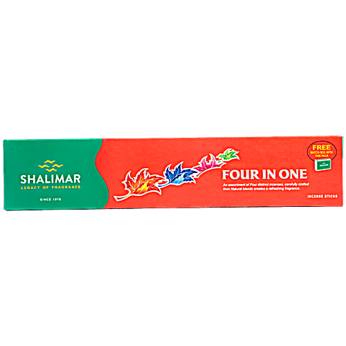 Shalimar 4-in-1 Economy Long Box - FG00024, 100 g Box 