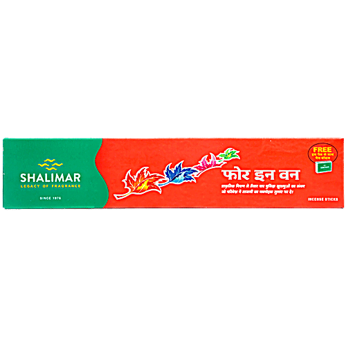 Shalimar 4-in-1 Economy Long Box - FG00024, 100 g Box 