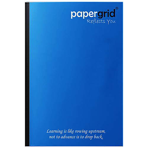 Papergrid A4 Notebook - Unruled, 160 Pages, Soft Cover, 1 pc