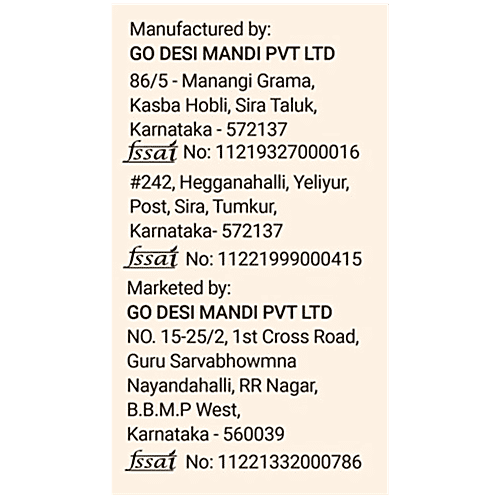 GO DESi Kaccha Aam, 4 pcs Pouch Sweet & Sour
 Premium Ingredients