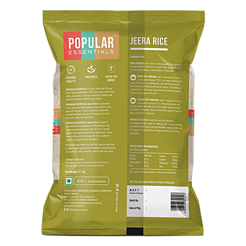Buy Popular Essentials Premium Jeera Rice Online at Best Price of Rs