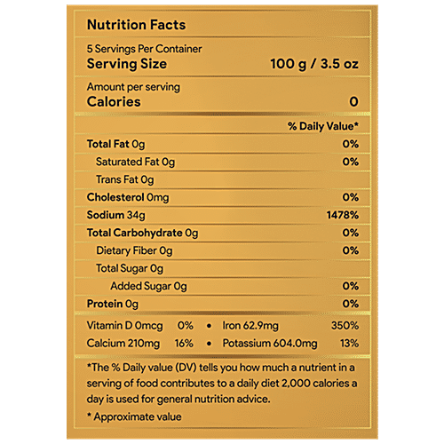 Himalayan Natives Pink Salt Powder, 500 g  