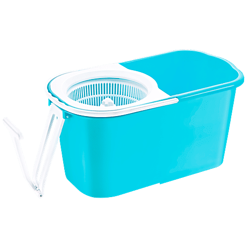 Buy Prestige Spin Mop With Buckets Plastic & Stainless Steel, With
