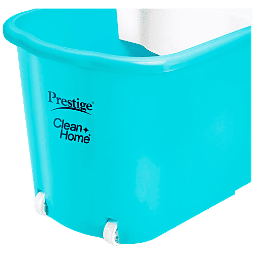 Prestige Spin Mop 6 Litre With 2 Mop Refill - PSB24, Blue, 1 pc  