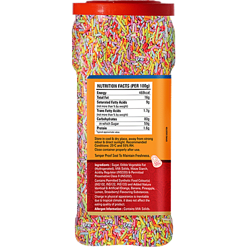 Abbies Rainbow Strands, 200 g Bottle 