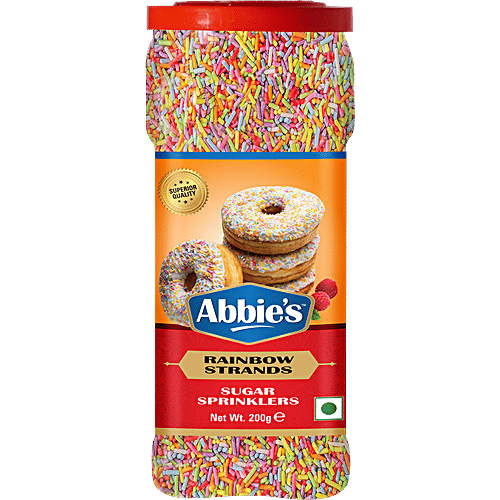 Abbies Rainbow Strands, 200 g Bottle 