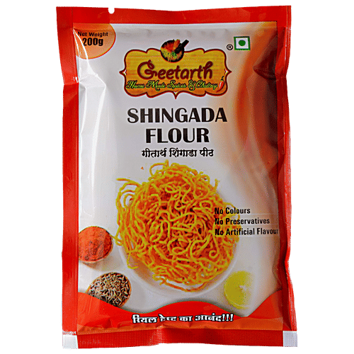 Buy GEETARTH Singhara Atta / Water Chestnut Flour Online at Best Price