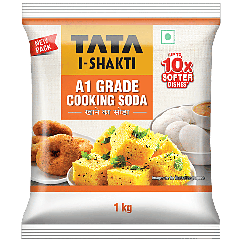 Tata I Shakti Cooking Soda, 1 kg Pouch 