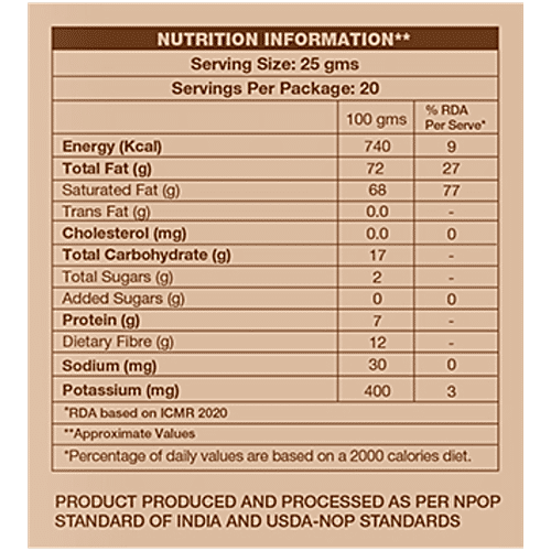 Cocomama Desiccated Coconut Powder - Natural, Healthy, 500 g  Natural