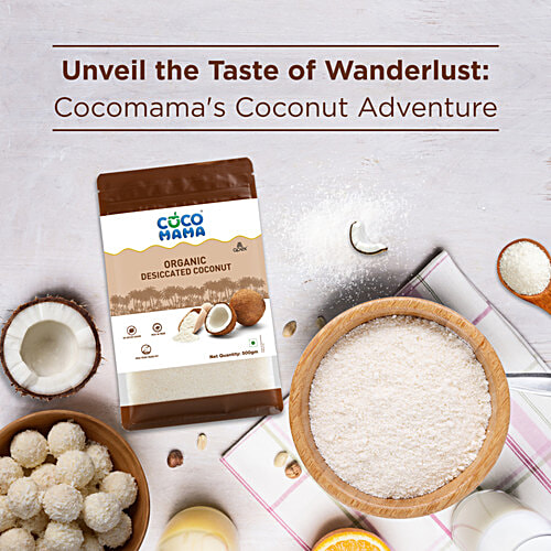Cocomama Desiccated Coconut Powder - Natural, Healthy, 500 g  Natural