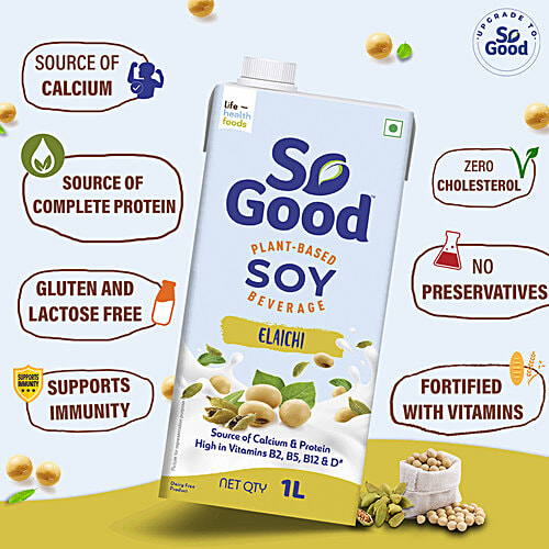 Buy So Good Soy Milk Elaichi Online at Best Price bigbasket