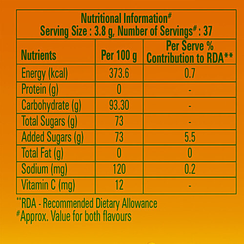 Alpenliebe Juicyfills Orange & Mango Flavour Assorted Candy, 144 g (40 pcs)