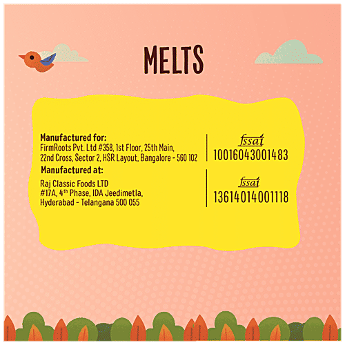 Timios Melts Non-Fried Whole Grain Snack - Carrot & Cumin, Apple & Cinnamon, Banana & Strawberry, Blueberry, From 9 Months, Rich in Protein & Iron, 200 g  Rich in Protein & Iron