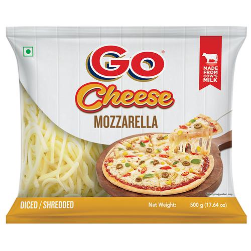 Anchor Shredded Mozzarella Cheese, Packaging Size 500 Gm, Packaging