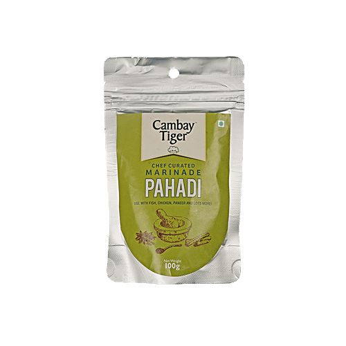 Cambay Tiger Chef Curated Marinade Pahadi, 100 g  