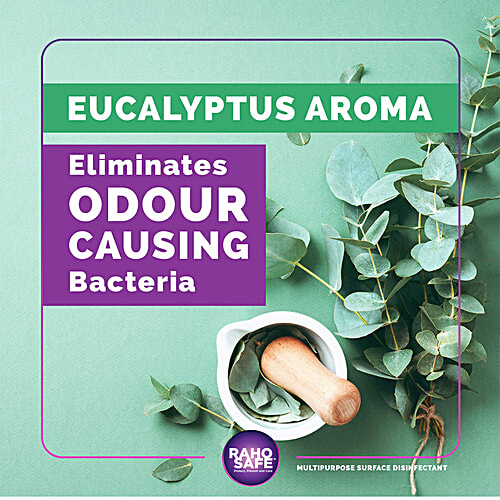 Raho Safe Multi Purpose Surface Disinfectant Spray, 120 ml  