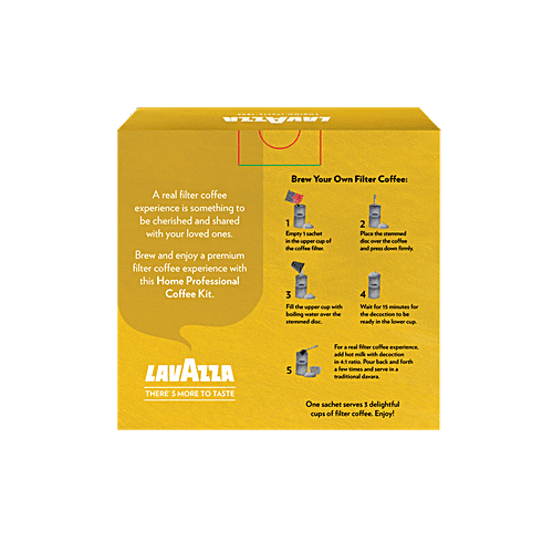 Buy Lavazza Home Professional Coffee Kit Filter Coffee Sachets