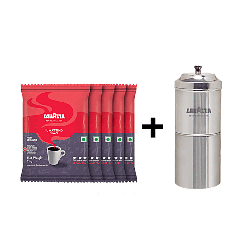 Buy Lavazza Home Professional Coffee Kit Filter Coffee Sachets
