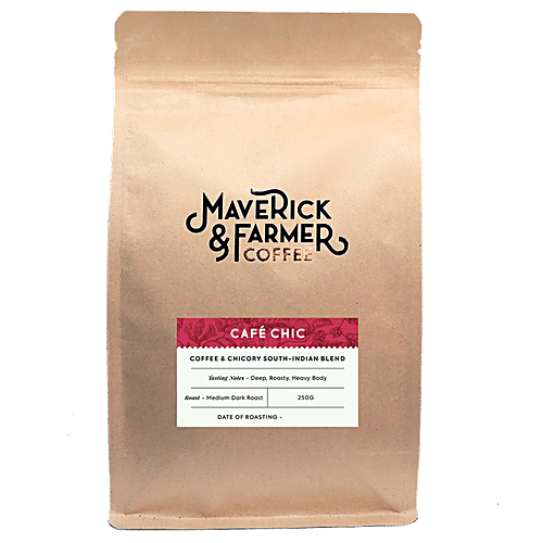 Maverick & Farmer Coffee Cafe Chic - South Indian Chicory blend, 500 g  
