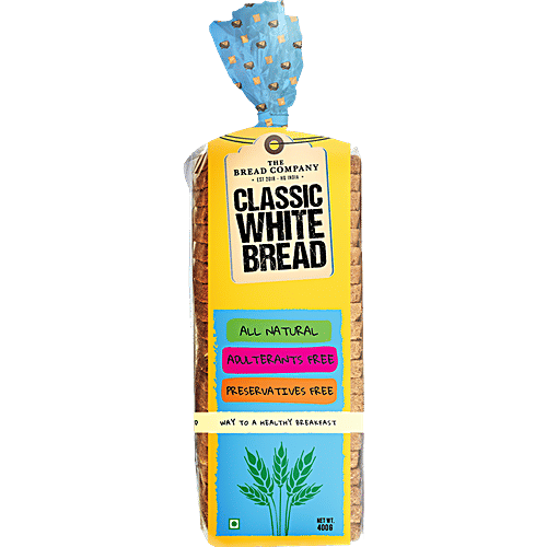 Buy The Bread Company Classic White Bread 100 Natural, Preservative