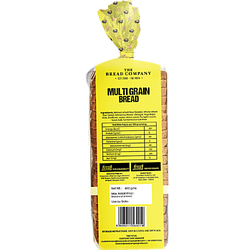 Buy The Bread Company Multigrain Bread 100 Natural, Preservative