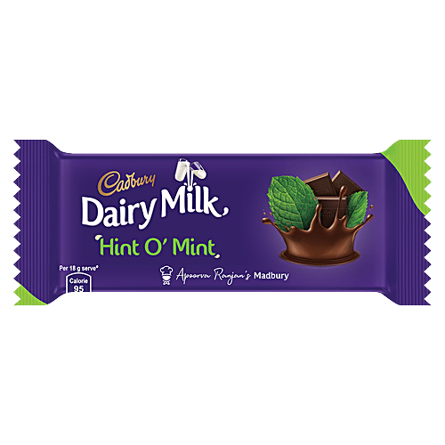 Buy Cadbury Dairy Milk Chocolate Bar Hint O' Mint Online at Best