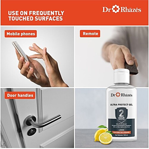 Dr Rhazes 2 hour Ultra Protect Gel, 100 ml (Pack of 5) 