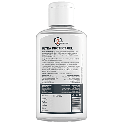 Dr Rhazes 2 hour Ultra Protect Gel, 100 ml (Pack of 6) 