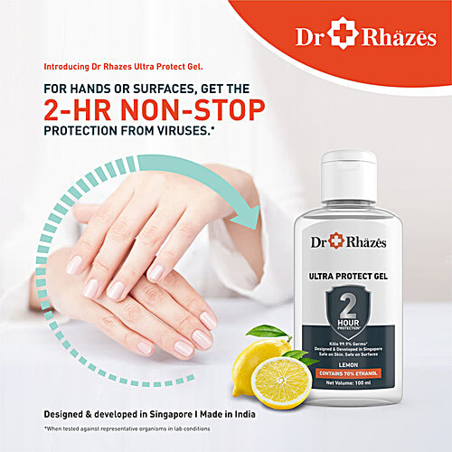 Dr Rhazes 2 hour Ultra Protect Gel, 100 ml (Pack of 10) 