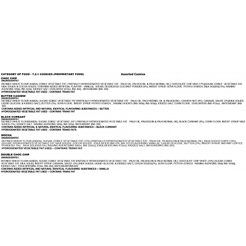 Cookie Man Assorted Cookies, 500 g Tin Container 