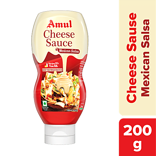 Amul Mexican Cheese Sauce, 200 g  Made From Pure Milk
