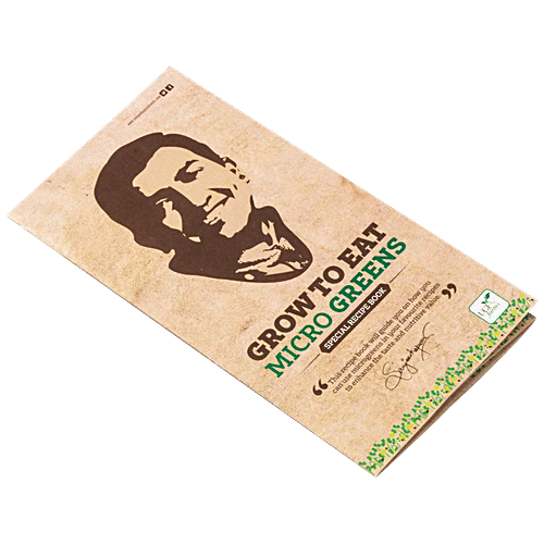 Sanjeev Kapoor UGF Farms Grow To Eat Micro Greens Kit - Salad Mix, 200 g  To Enhance Taste & Nutritive Value