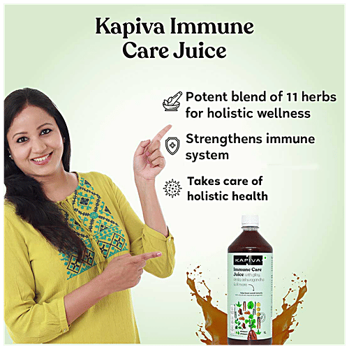 Kapiva Immune Care Juice - Helps Boost Overall Immunity, 1 L  Helps Boost Overall Immunity