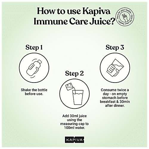 Kapiva Immune Care Juice - Helps Boost Overall Immunity, 1 L  Helps Boost Overall Immunity