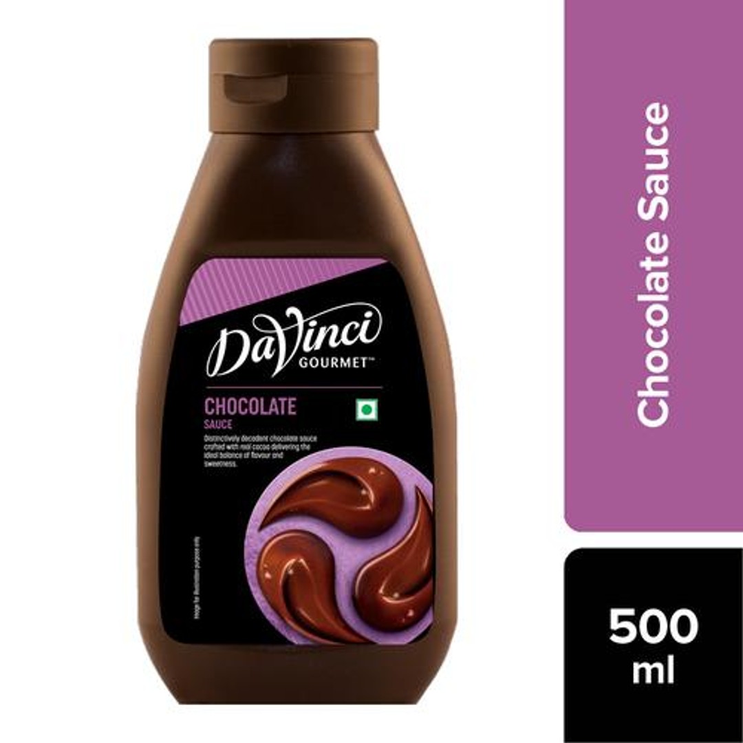 Buy DaVinci Gourmet Chocolate Sauce Made With Cocoa & Creamy Dairy, Intense Aroma Online at