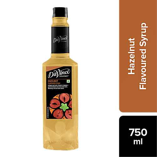 Buy DaVinci Gourmet Hazelnut Flavoured Syrup Perfect Blend Of Nutty, Creamy Taste, Rich