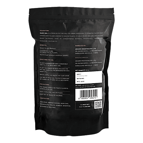 IFFCO Urban Gardens Magic Soil - Multi Purpose Potting Soil, 5 kg No Added Chemicals