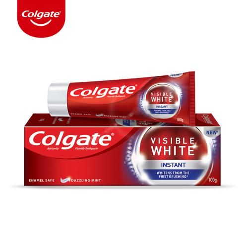 Colgate Visible White Instant Toothpaste, 100 g  