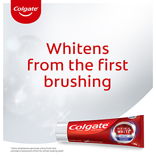 Colgate Visible White Instant Toothpaste, 100 g