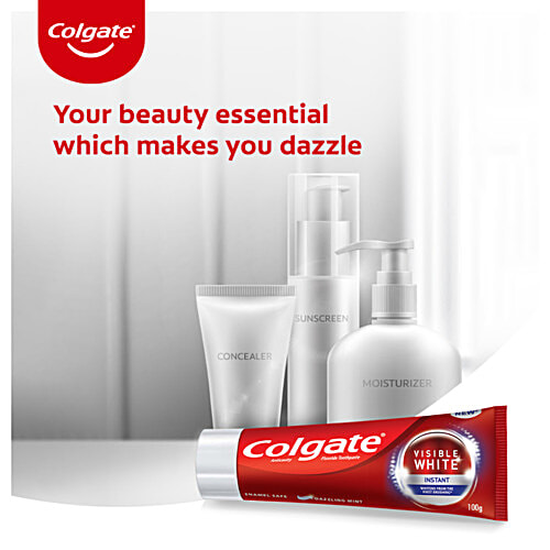 Colgate Visible White Instant Toothpaste, 100 g