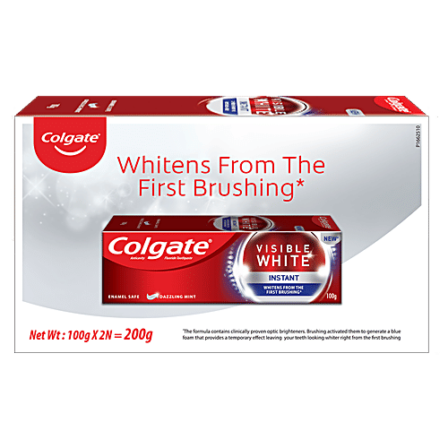 Buy Colgate Visible White Instant Fluoride, Anticavity Toothpaste