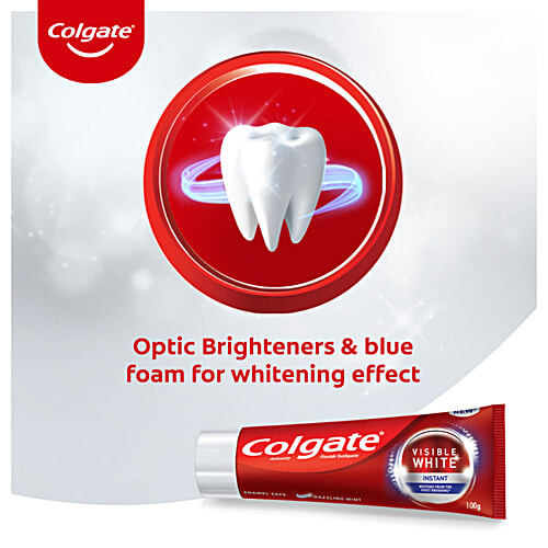 Buy Colgate Visible White Instant Fluoride, Anticavity Toothpaste