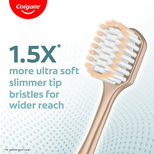 Colgate Gentle Enamel Ultra Soft Toothbrush, 4 Pcs (Buy 2 Get 2 Free) 