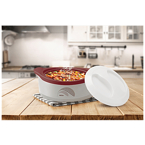 Milton New Marvel 1000 Inner Steel Casserole For Roti/Chapati - Brown, 850 ml  