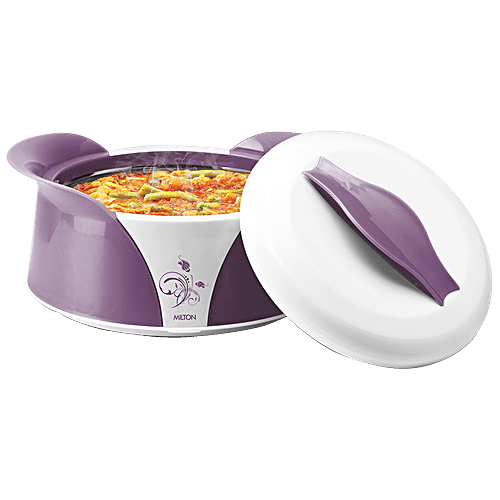 Milton New Imperial 1000 Casserole For Roti/Chapati - Purple, 850 ml  Keep the Food Hot & Fresh for Long Hours